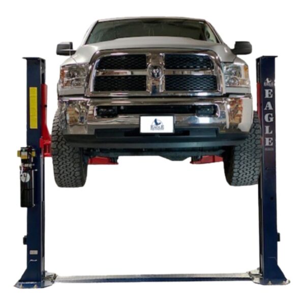 truck on a lift